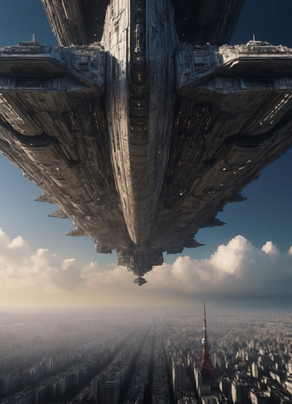 巨大飛翔体首都襲来