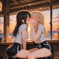 リゾートで百合 5枚目