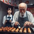たこ焼き屋のジジイを遠隔操縦する娘 7枚目