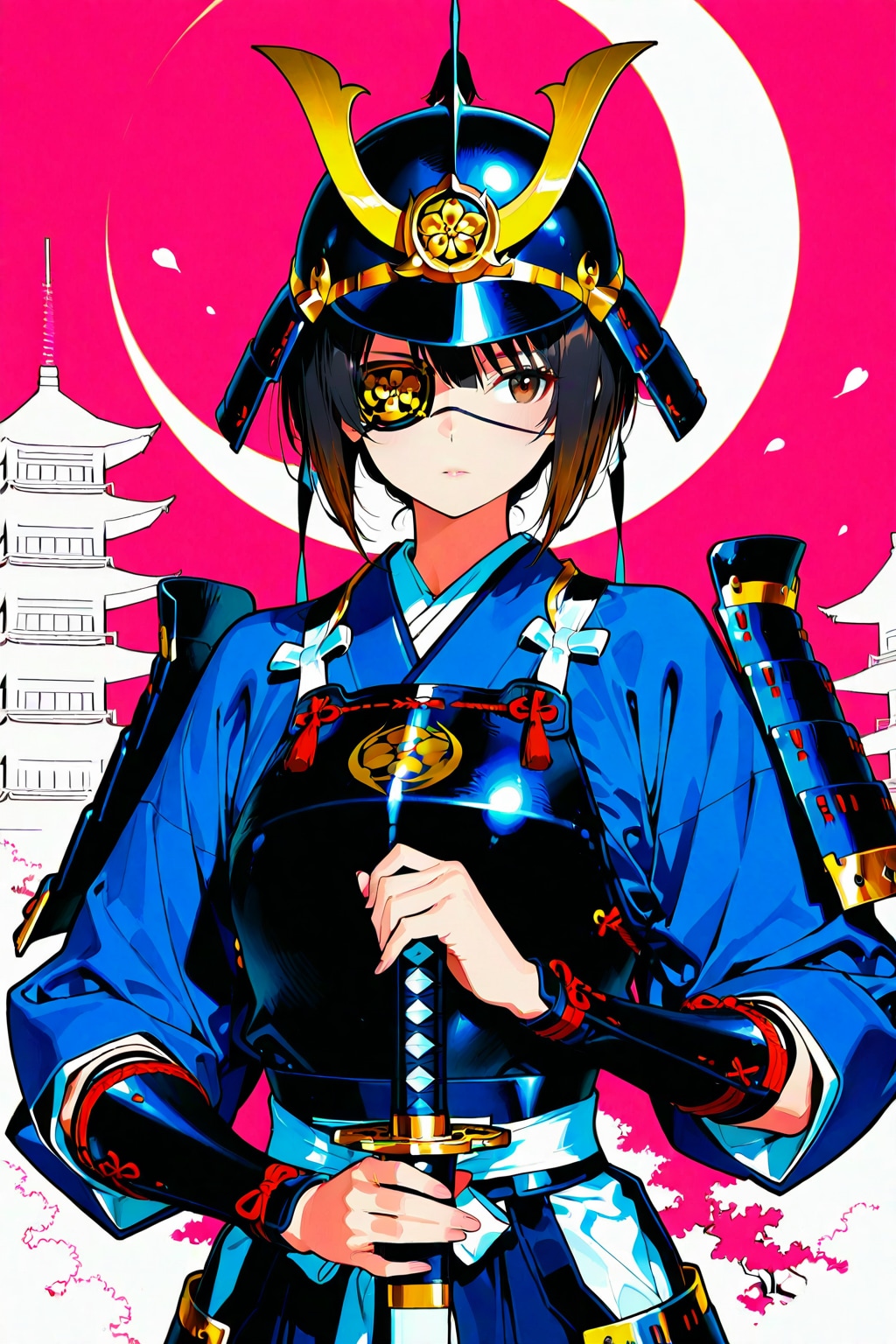 独眼竜のお姉さん