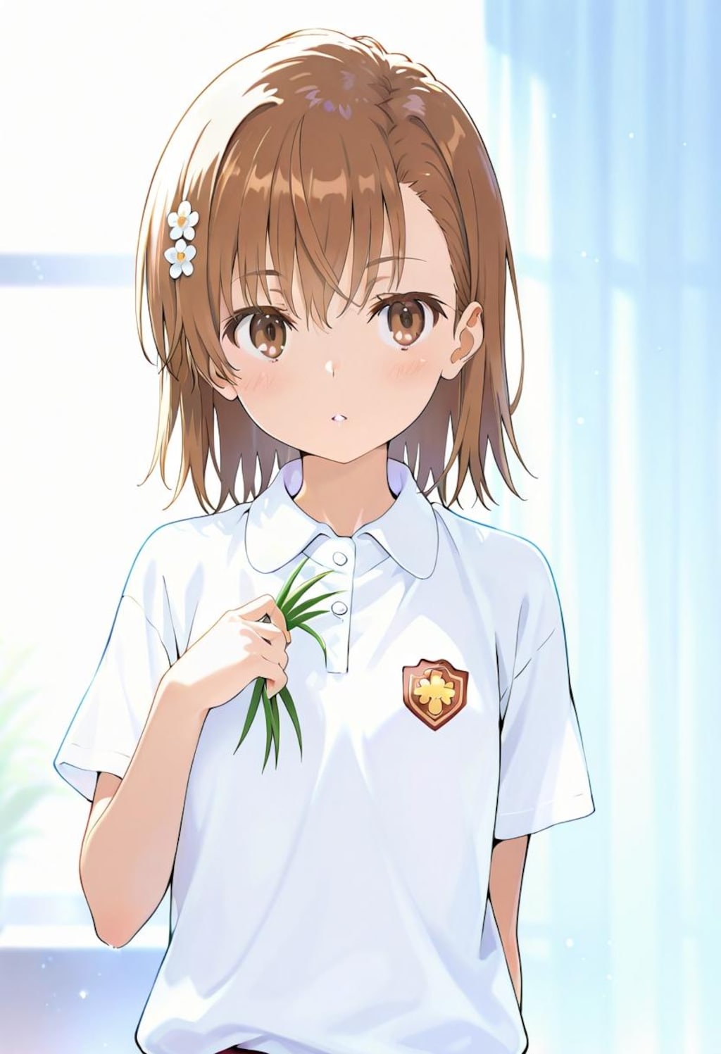 御坂さん！何してますの？