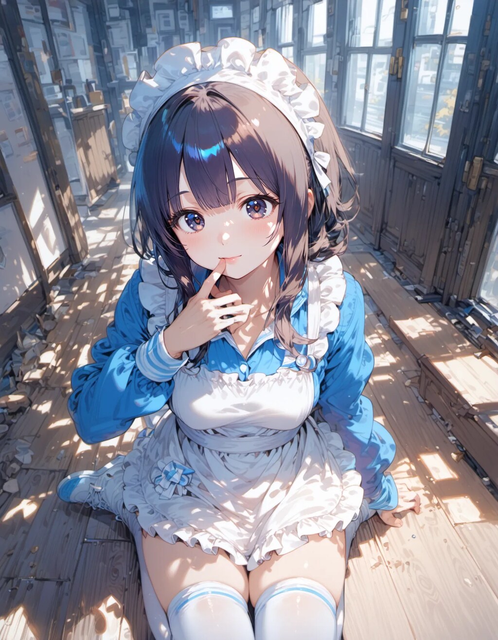 Maid's Daydream in the Attic