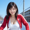 例のヒー○テックと自転車の絶対領域 2枚目