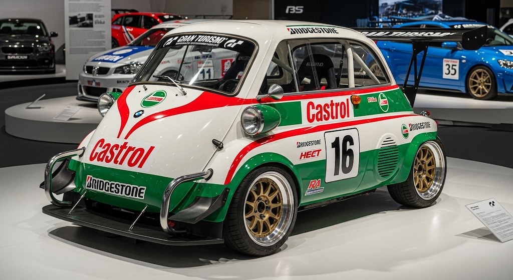 カストロールイセッタレーシングカー