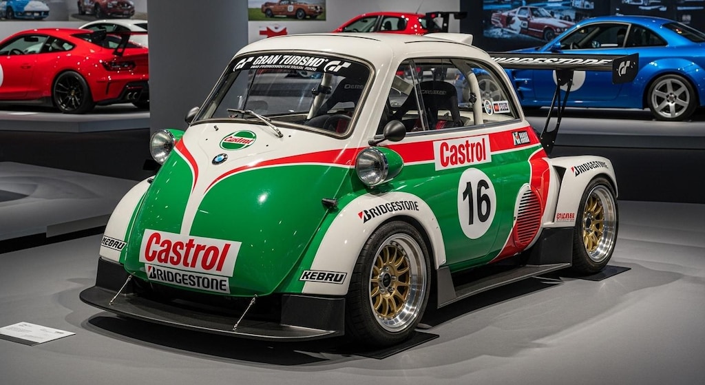 カストロールイセッタレーシングカー