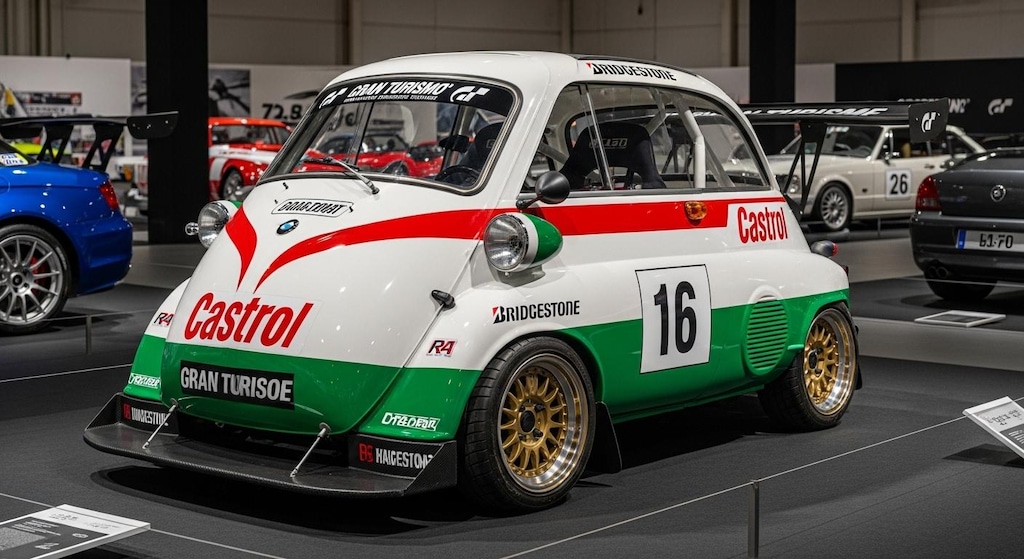 カストロールイセッタレーシングカー