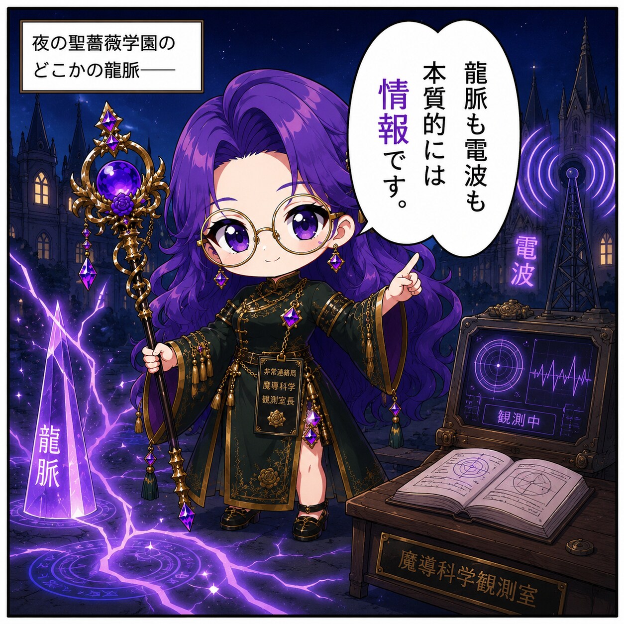 聖薔薇学園編〜鉄道管理委員会非常連絡局魔導科学観測室長ヴィオレッタ〜