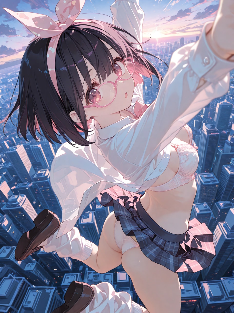 midair
