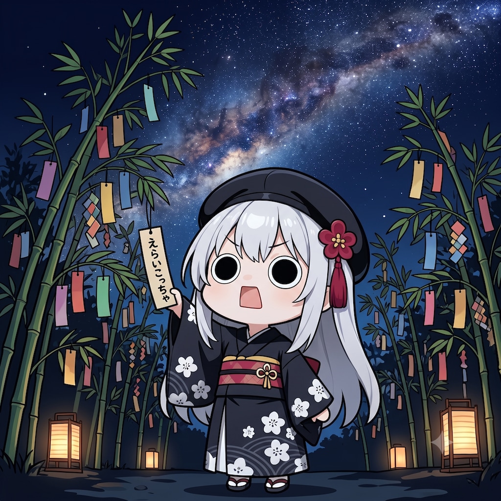 七夕えらいこっちゃ嬢