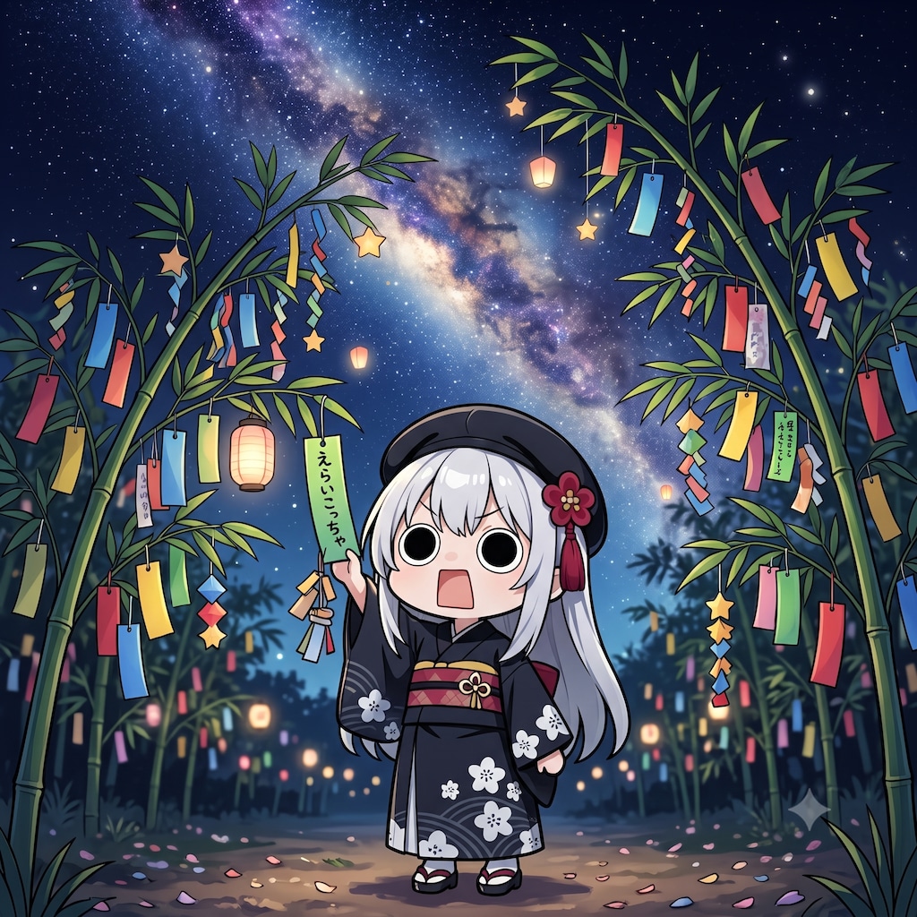 七夕えらいこっちゃ嬢