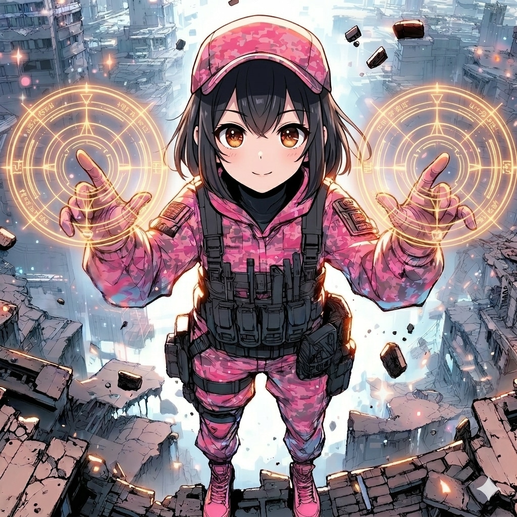 電脳遊戯⚡　（同一イラスト編集ポスト）