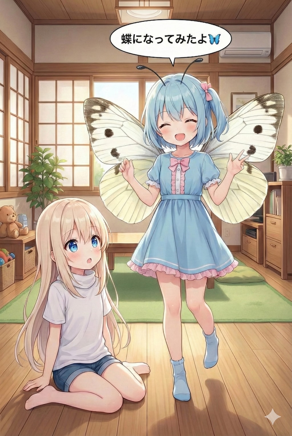 蝶になってみた🦋