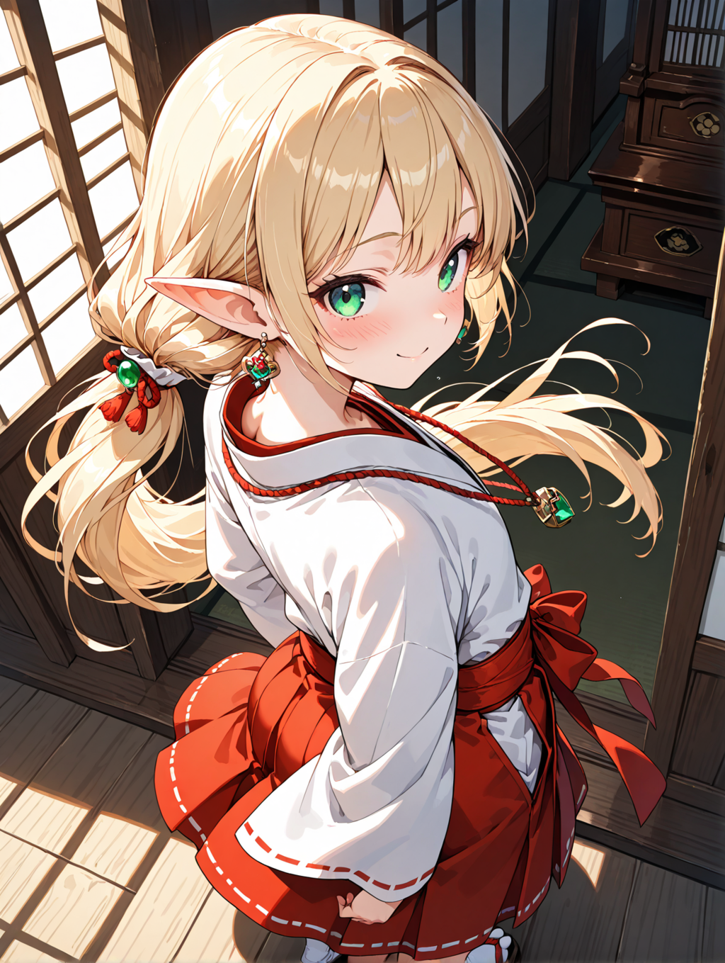 エルフ３ミニのうなじ