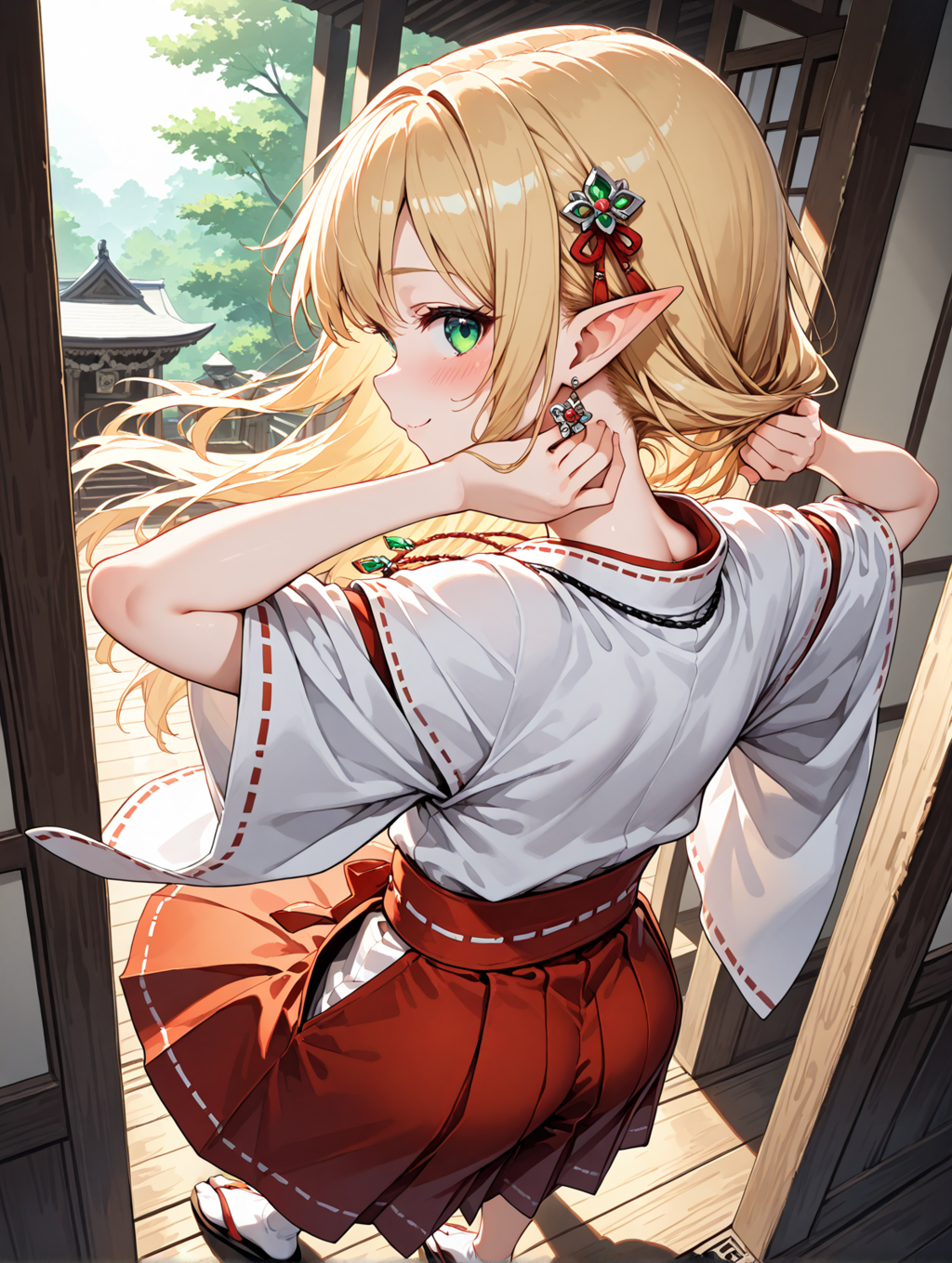 エルフ３ミニのうなじ