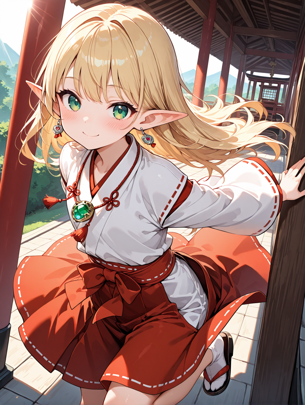 エルフ３ミニのうなじ