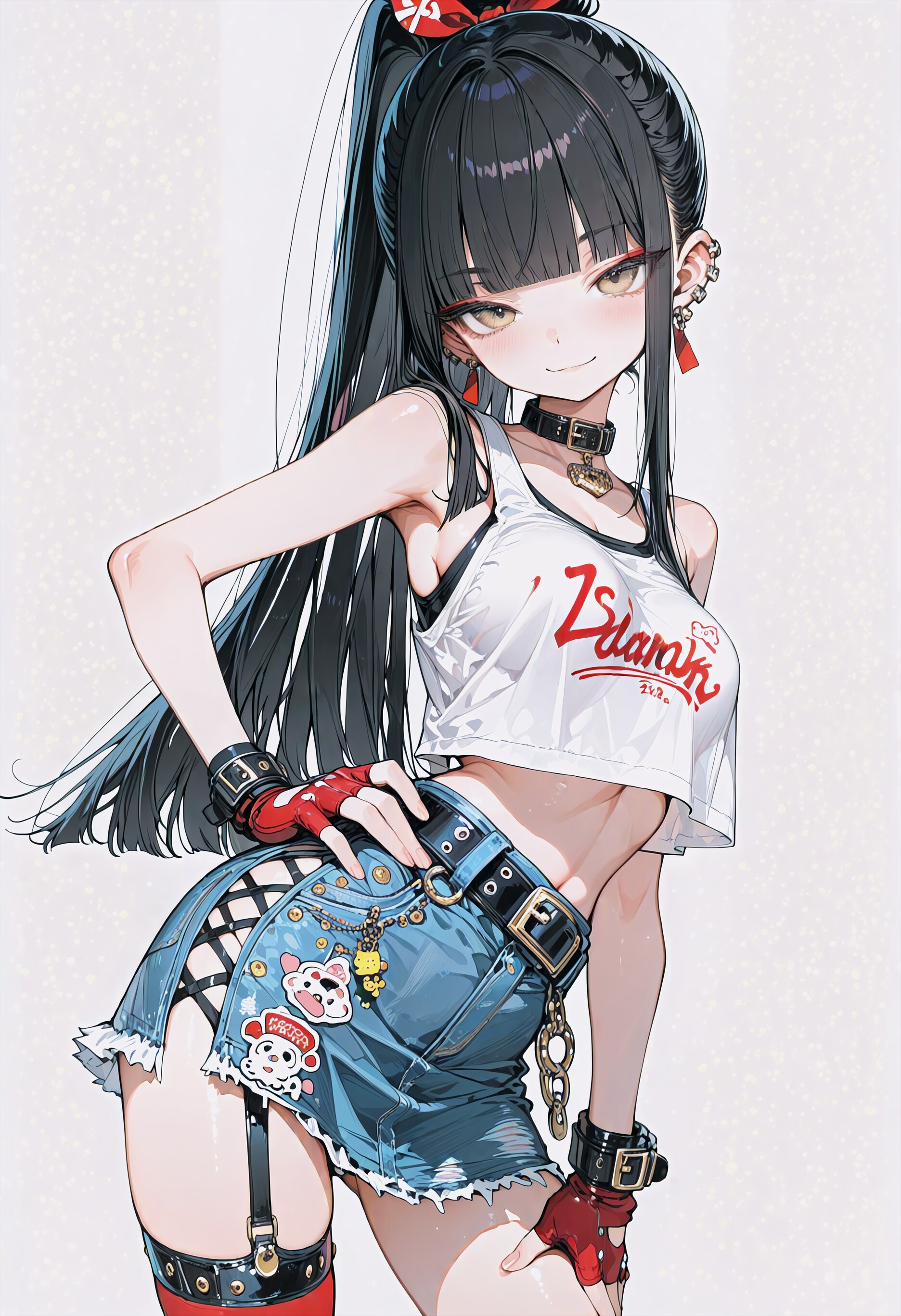 パンクなストリートファイターガール