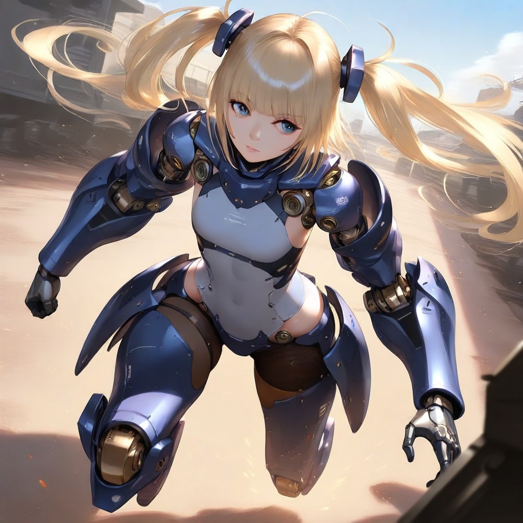 パワードスーツ女子