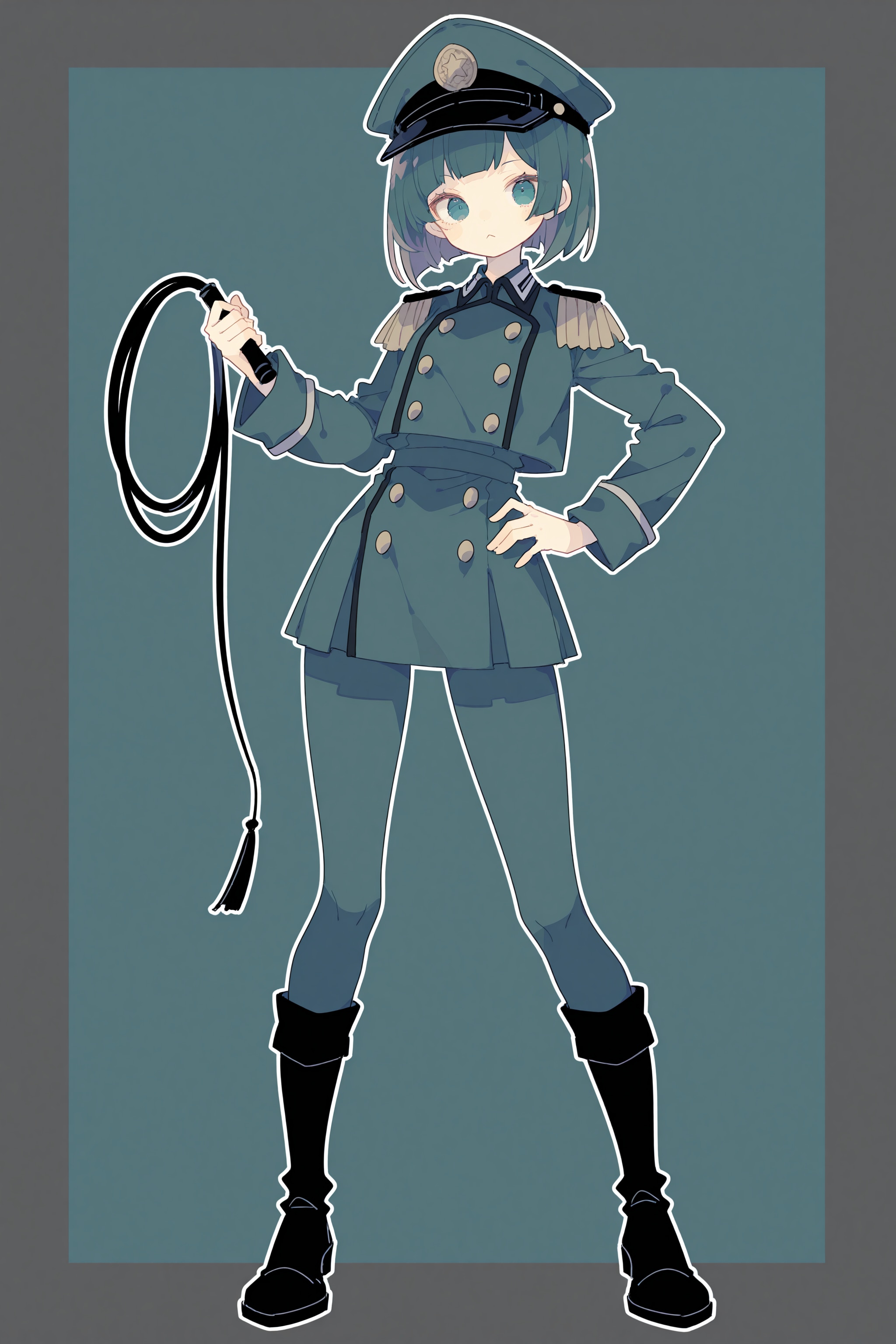 深緑の監視員 | の人気AIイラスト・グラビア