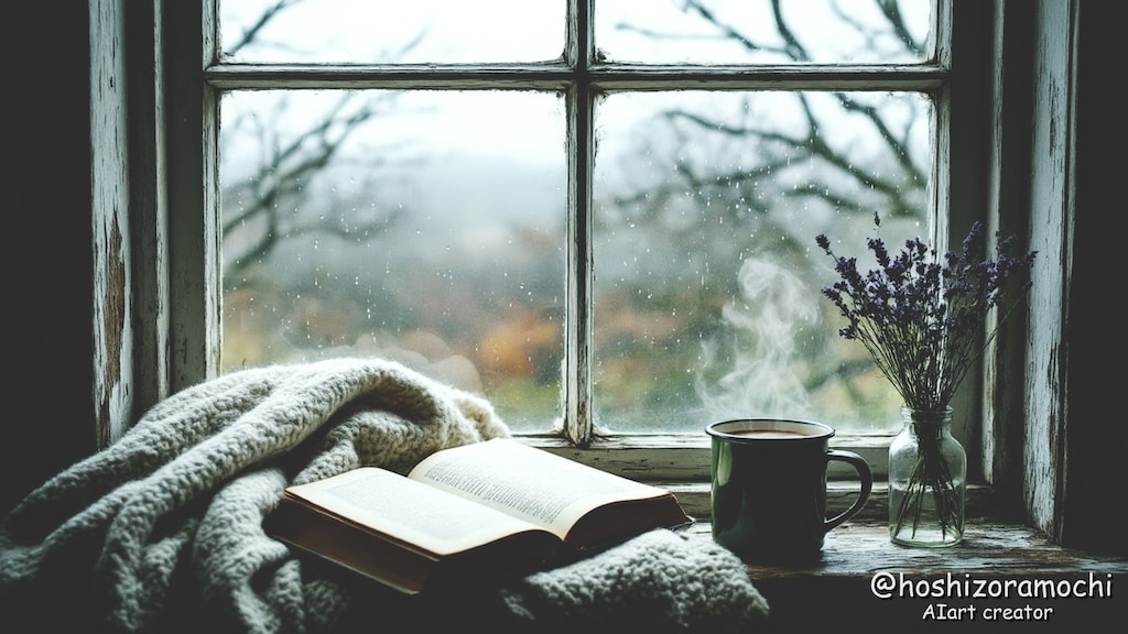 秋の読書時間 - Autumn reading time