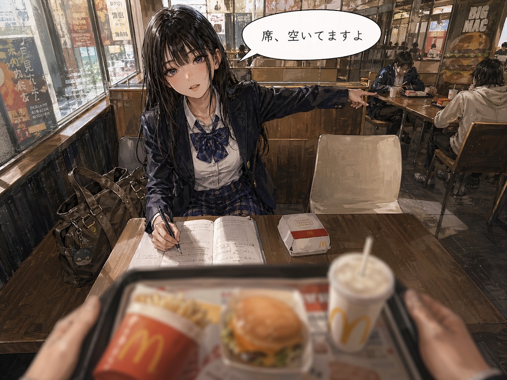 席、空いてますよ