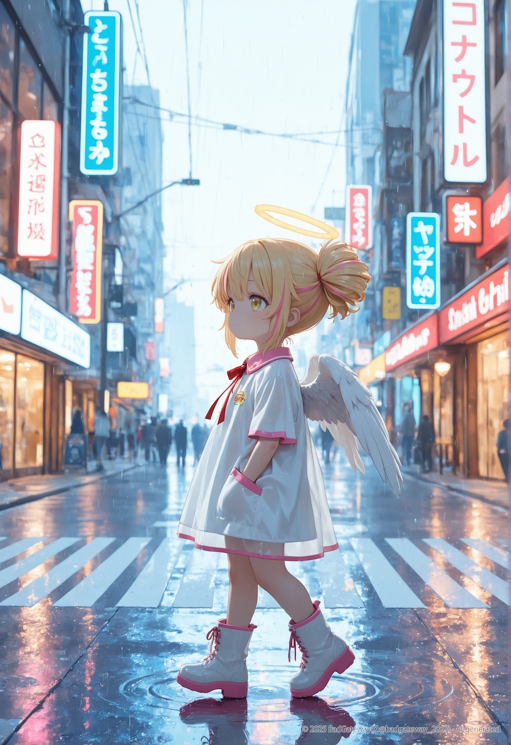 天使ちゃんのお散歩