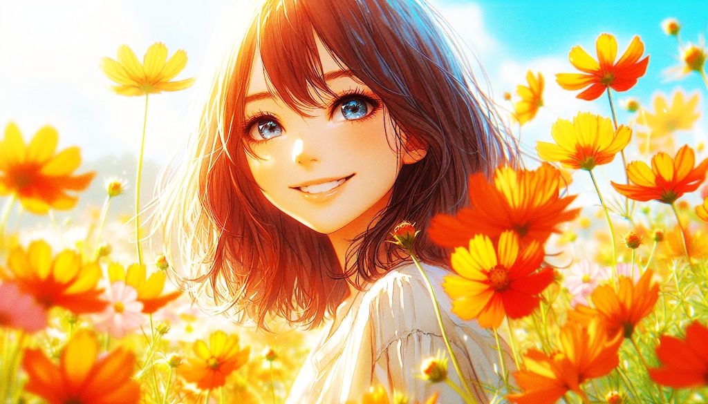 誕生花　0617 キバナコスモス