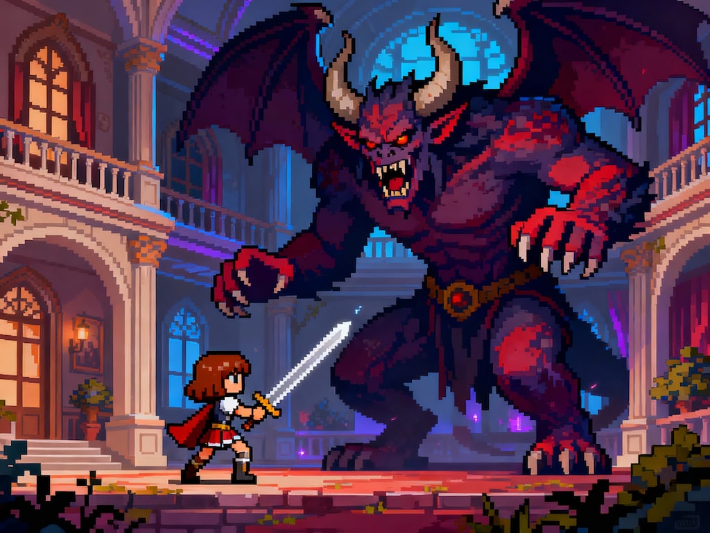 デーモンキャッスル（Seedream）