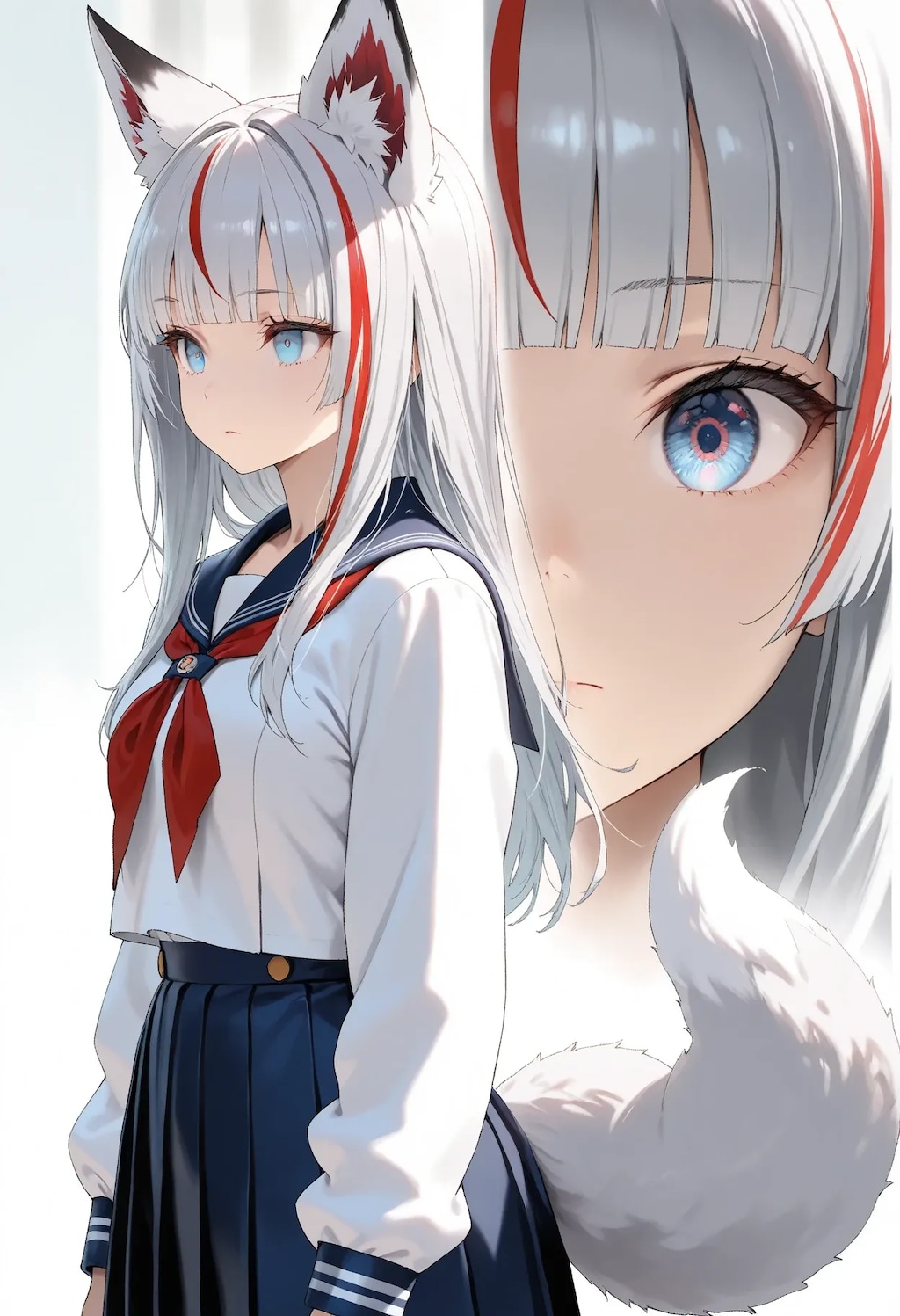 狐耳の美少女剣士