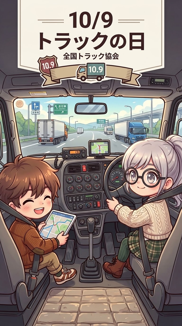 今日は「トラックの日」 | の人気AIイラスト・グラビア