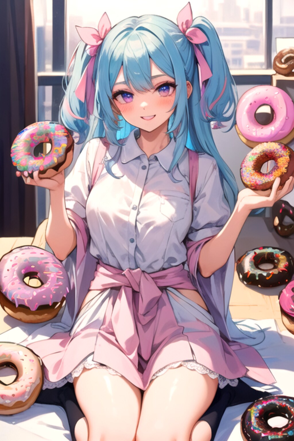 ドーナッツとうちの子♥（12枚）
