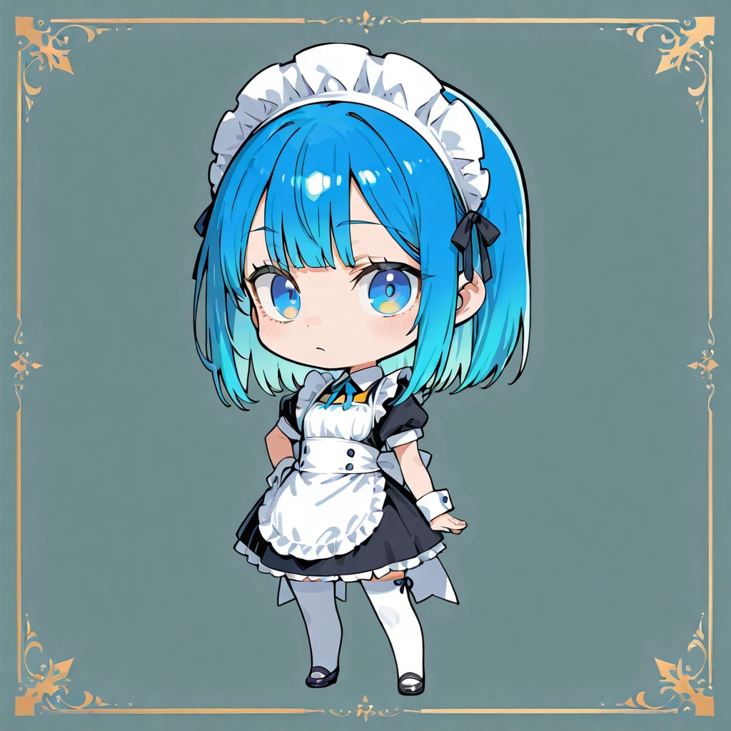 SD古波蔵眞琴ちゃん　メイド編 | の人気AIイラスト・グラビア