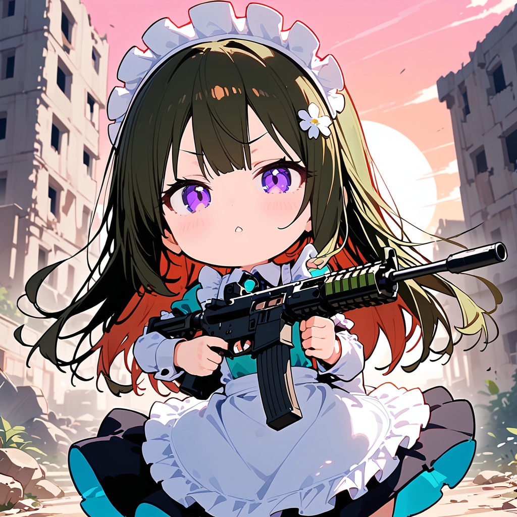 メイド･オブ･ザ･デッド(ちび) | の人気AIイラスト・グラビア