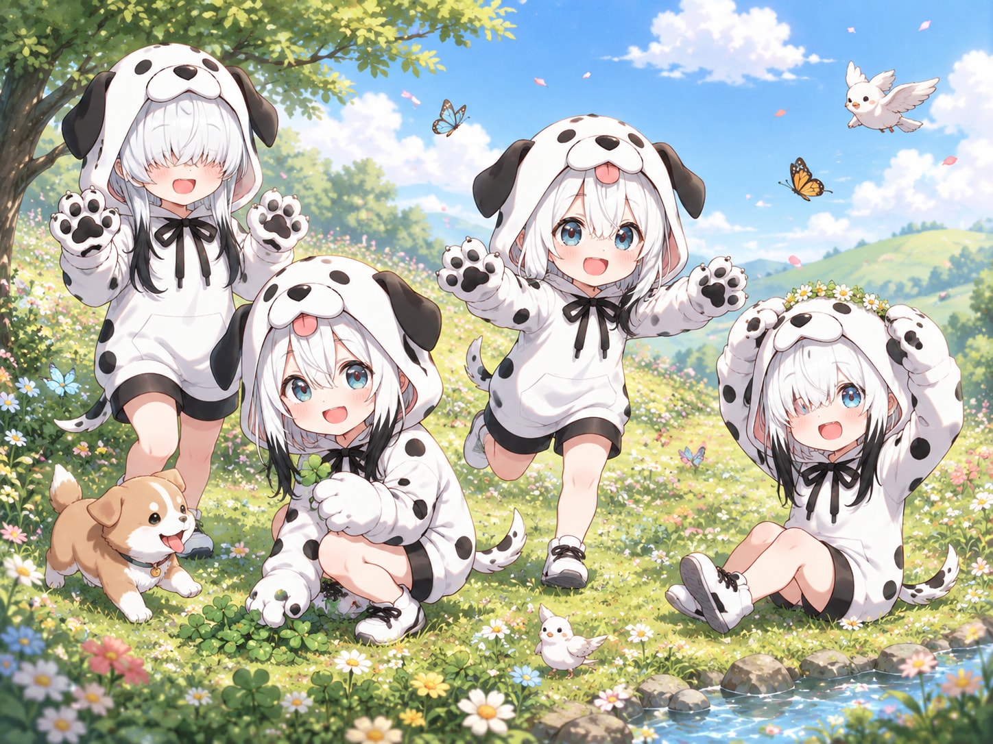 パンダガールキャラ名鑑その7：だるめしあんず | の人気AIイラスト・グラビア