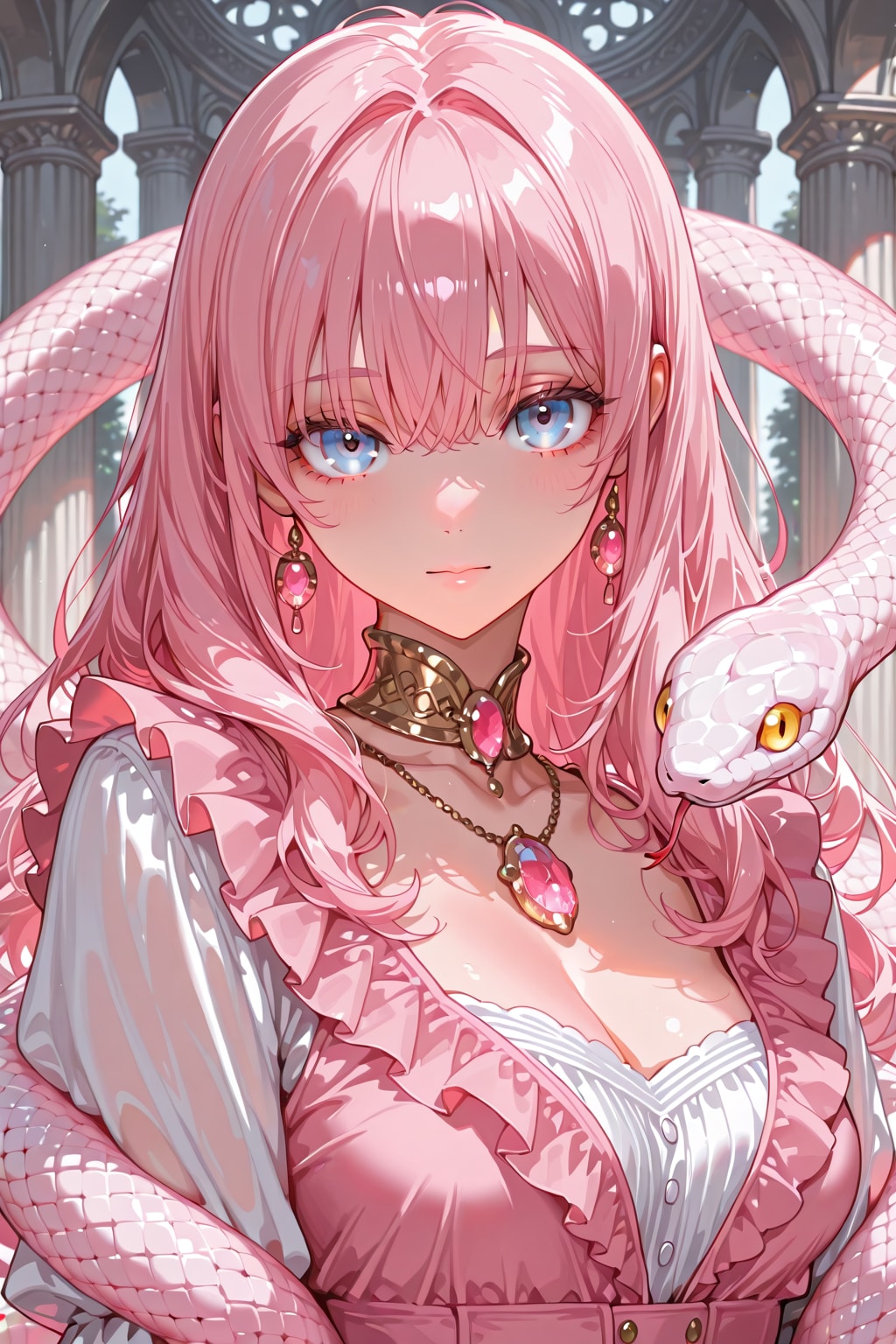 えきどなちゃんも眼鏡三つ編み