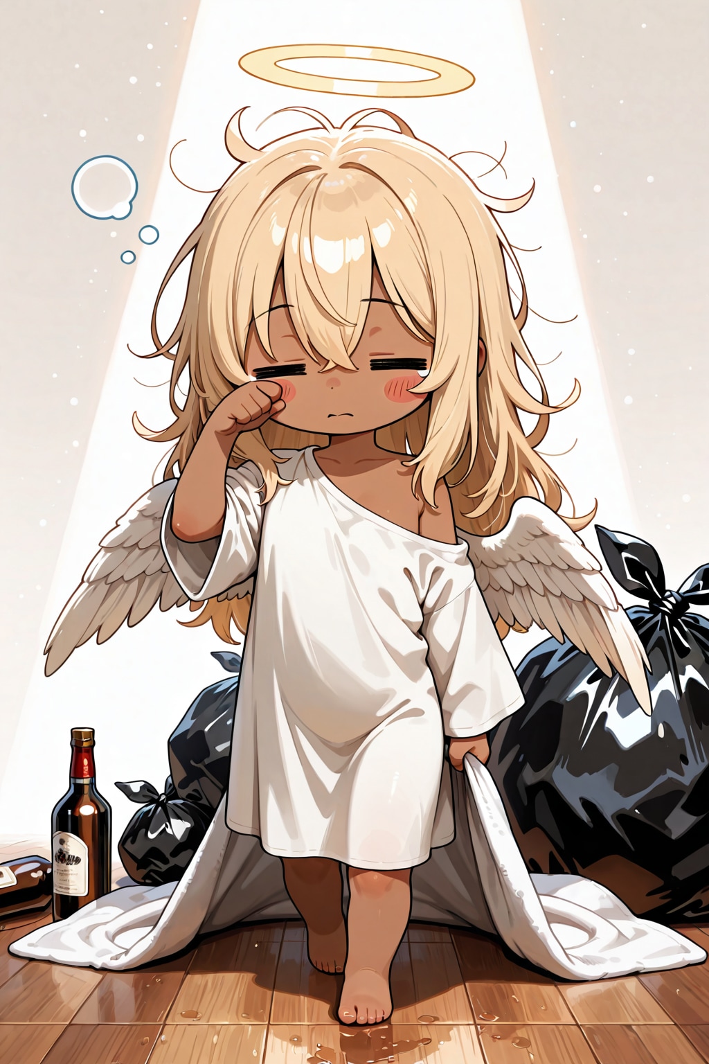はいは〜い…今行きますよ〜(*ｐω-)｡O゜ | の人気AIイラスト・グラビア