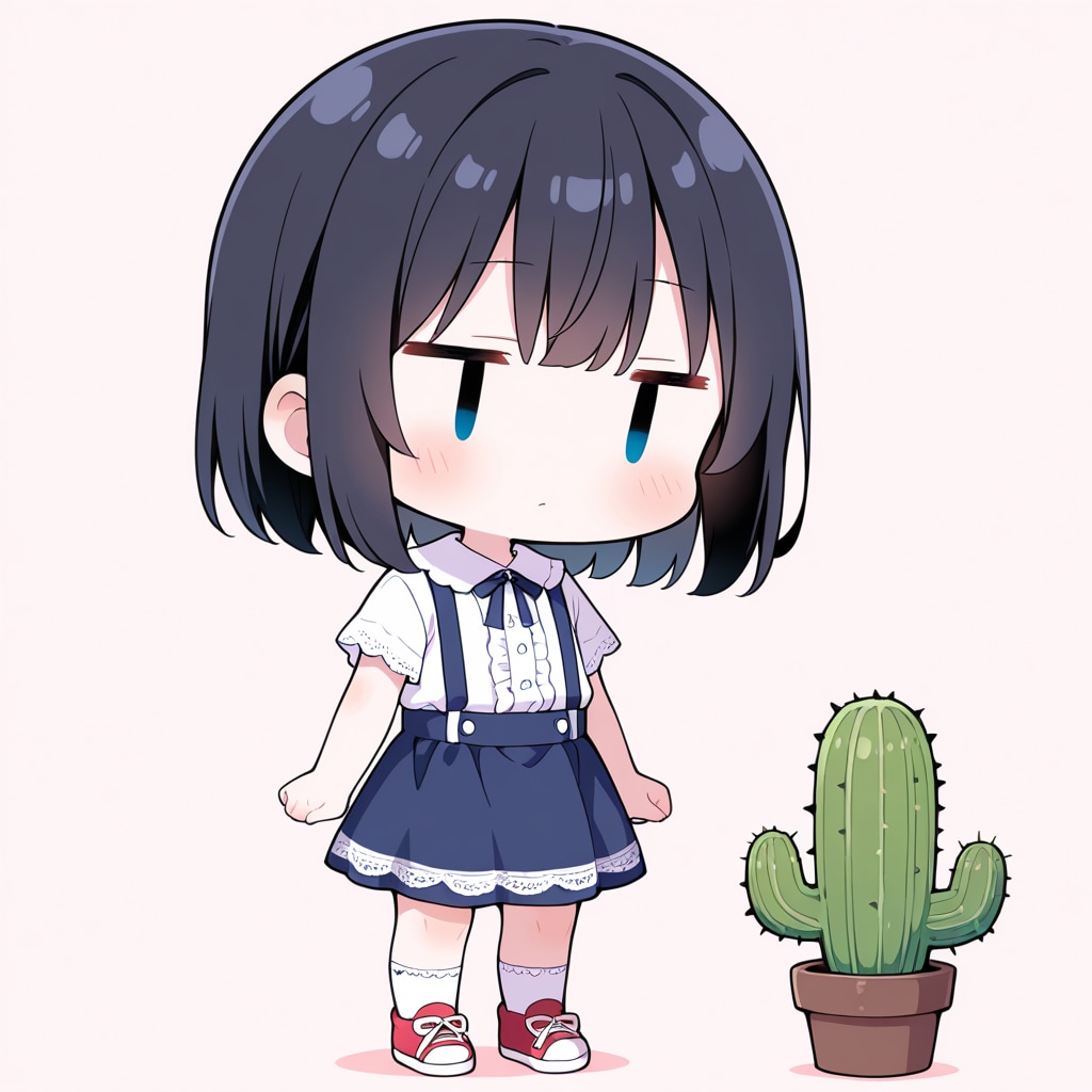 サボテンを見に来た