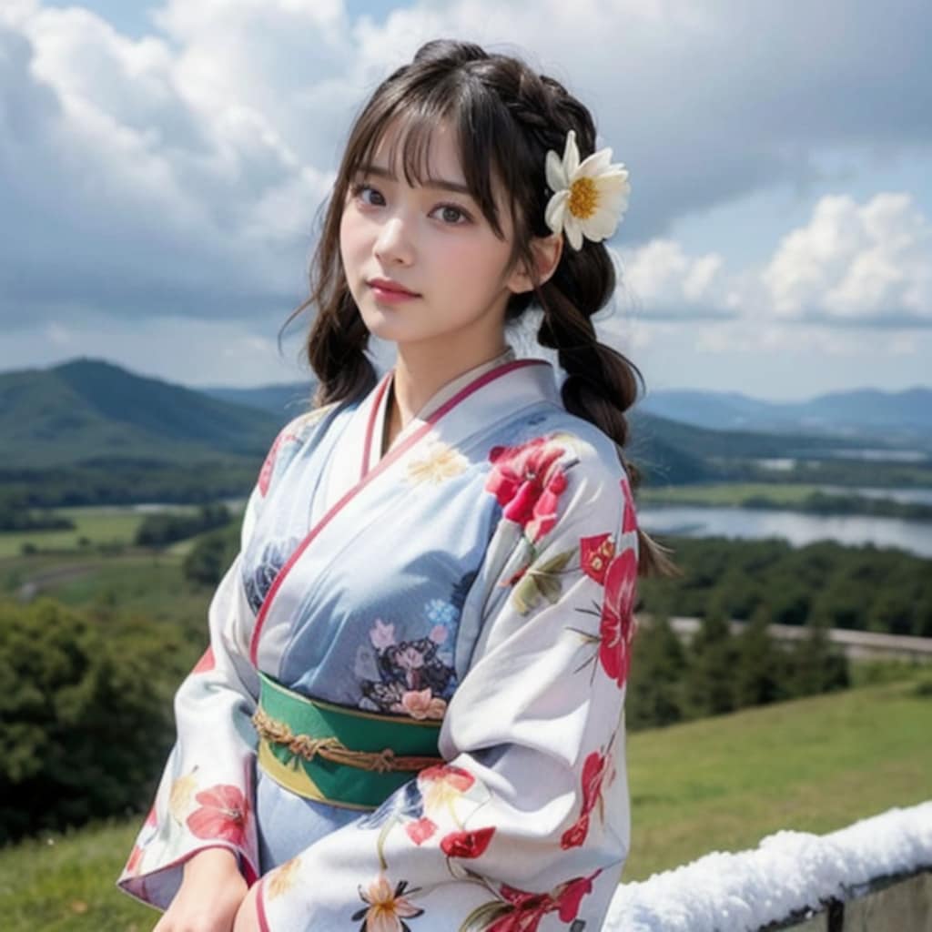 今朝は雪が降りはりはったなー