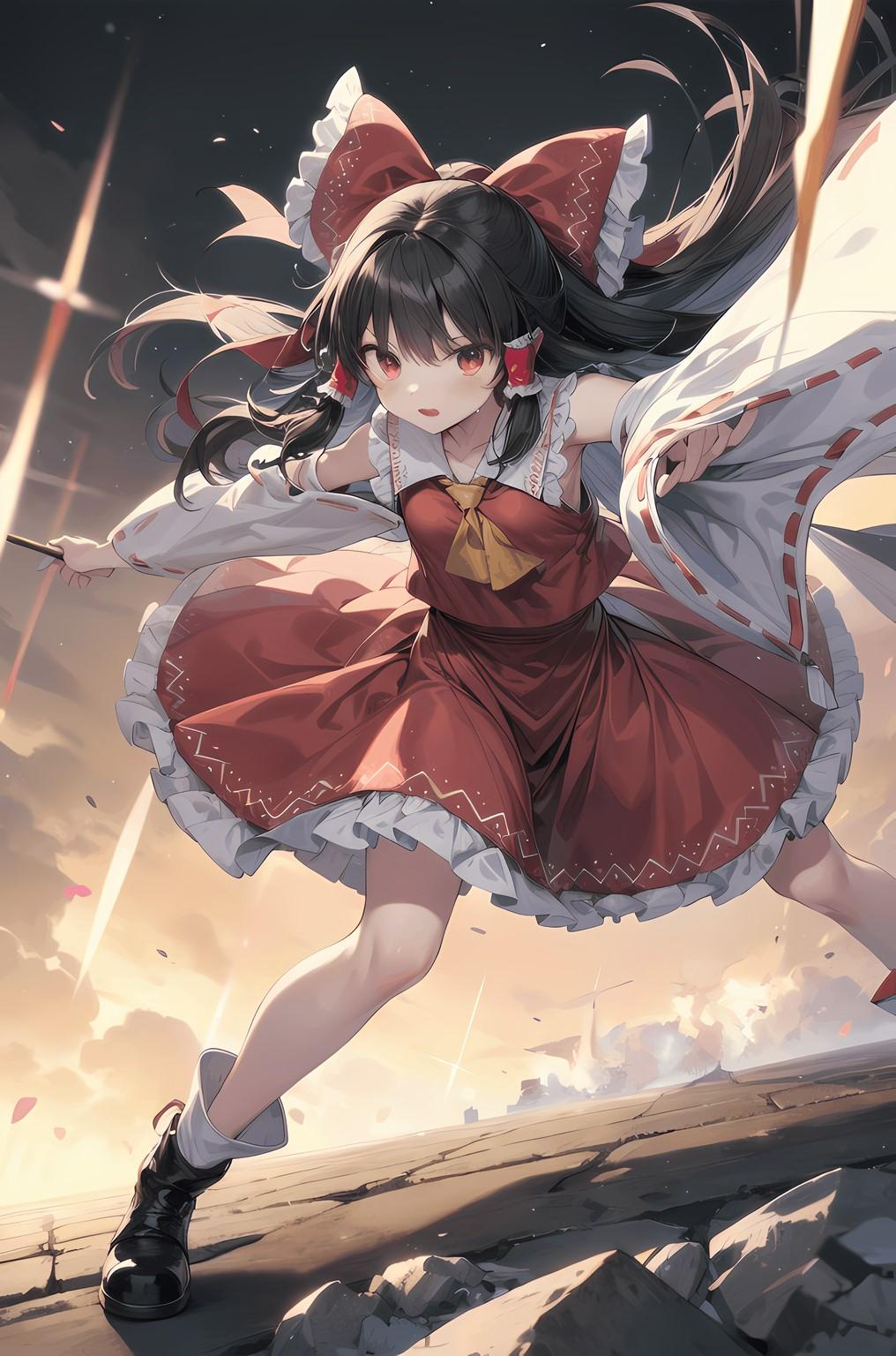 (E) 男の娘な霊夢さん　01