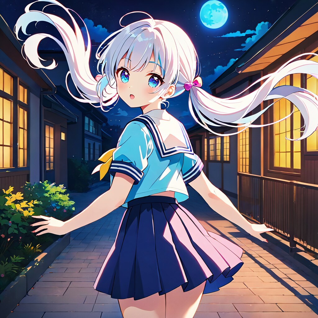 夜に