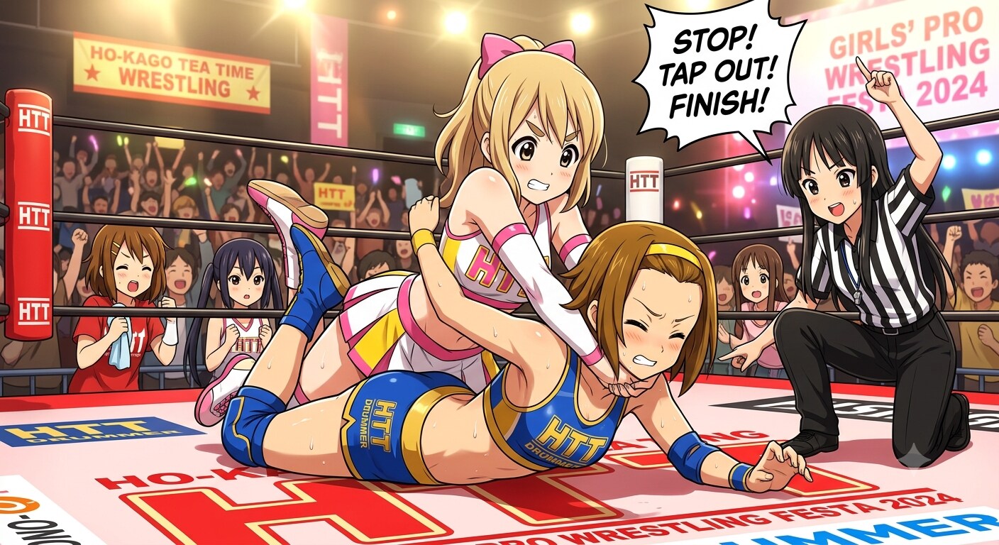 どっかで見たぽいレスラーちゃん