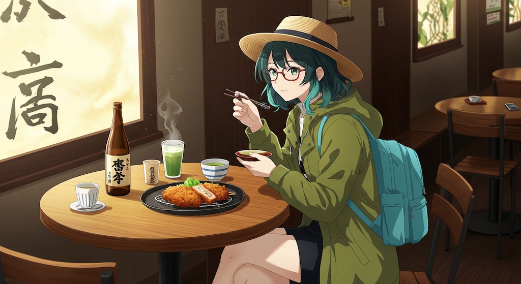 １０月１日は、日本酒の日、トンカツの日、日本茶の日、コーヒーの日、そしてメガネの日