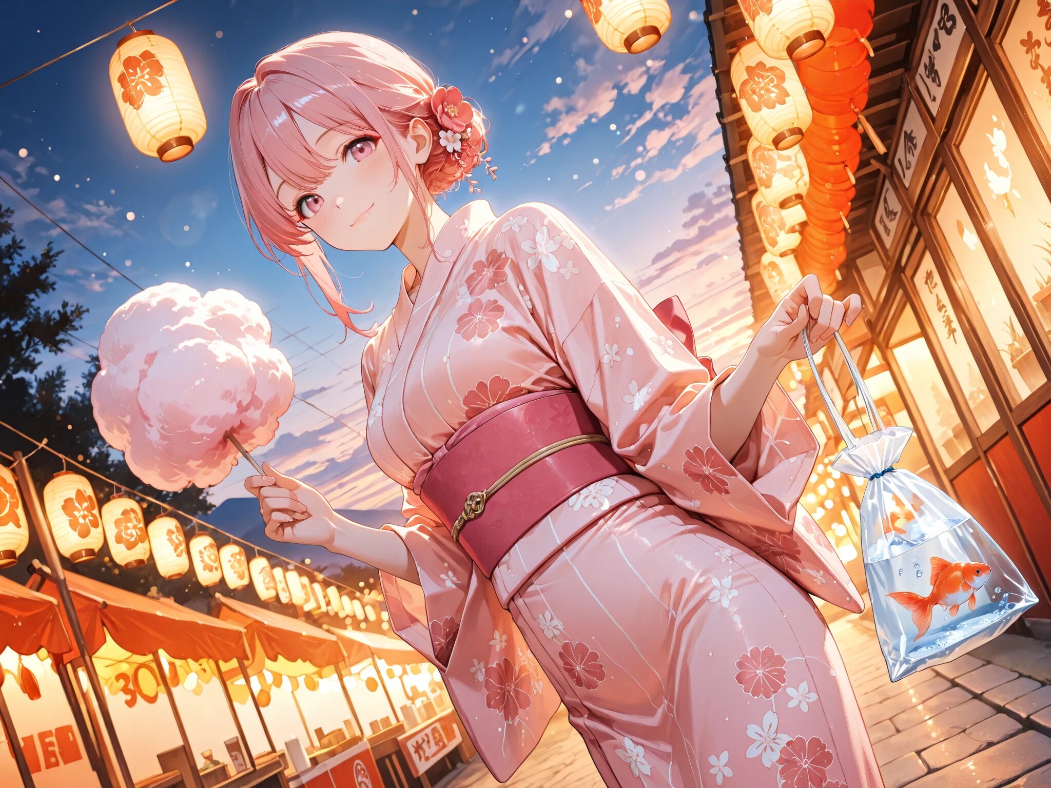 夏祭りの出店
