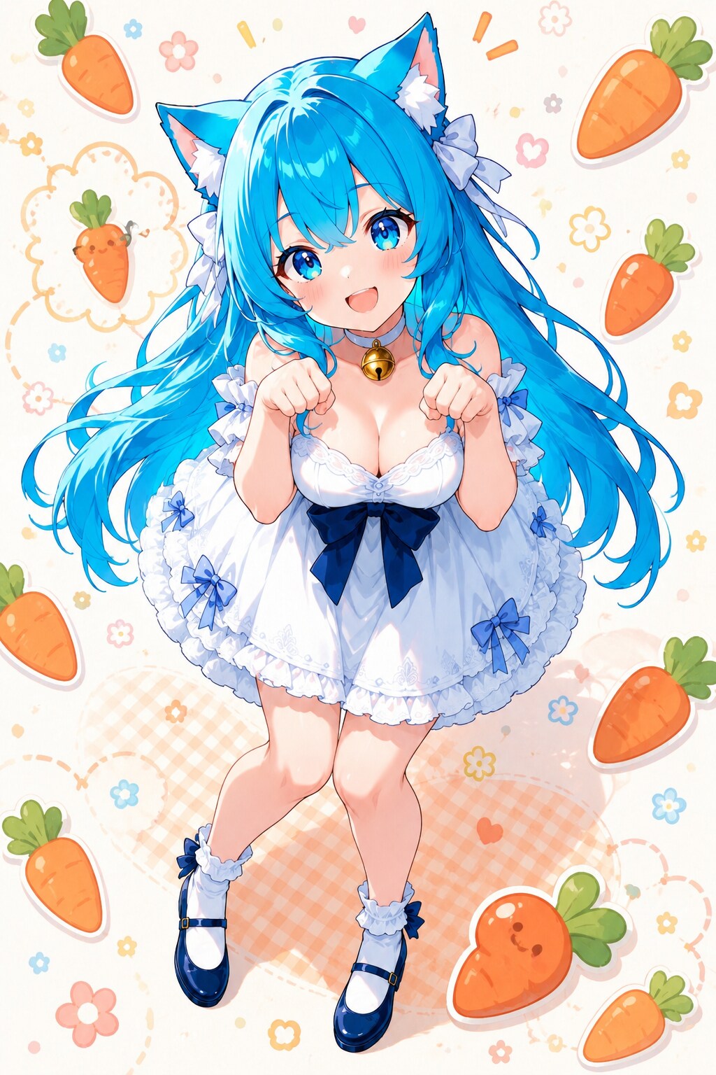 7/4 おはよネコ？（おはよウサギ）