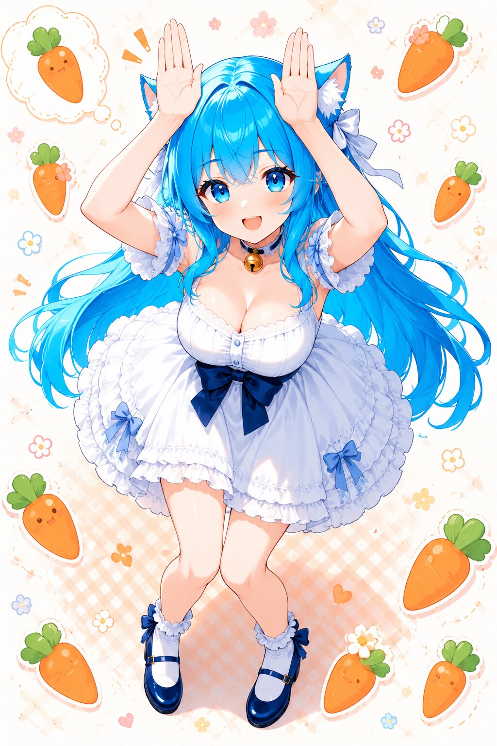 7/4 おはよネコ？（おはよウサギ）