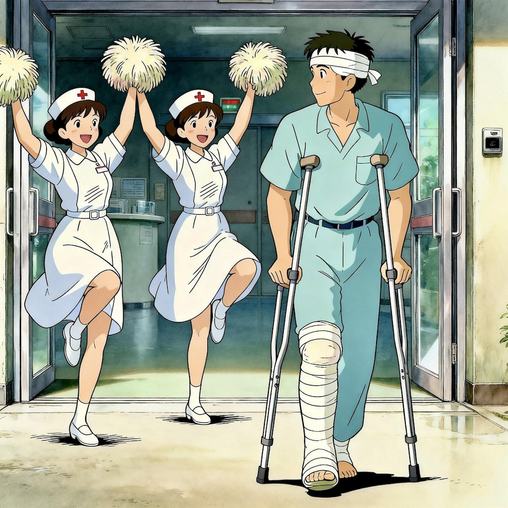 退院おめでとう！