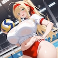 バレーボールガールズ 2枚目