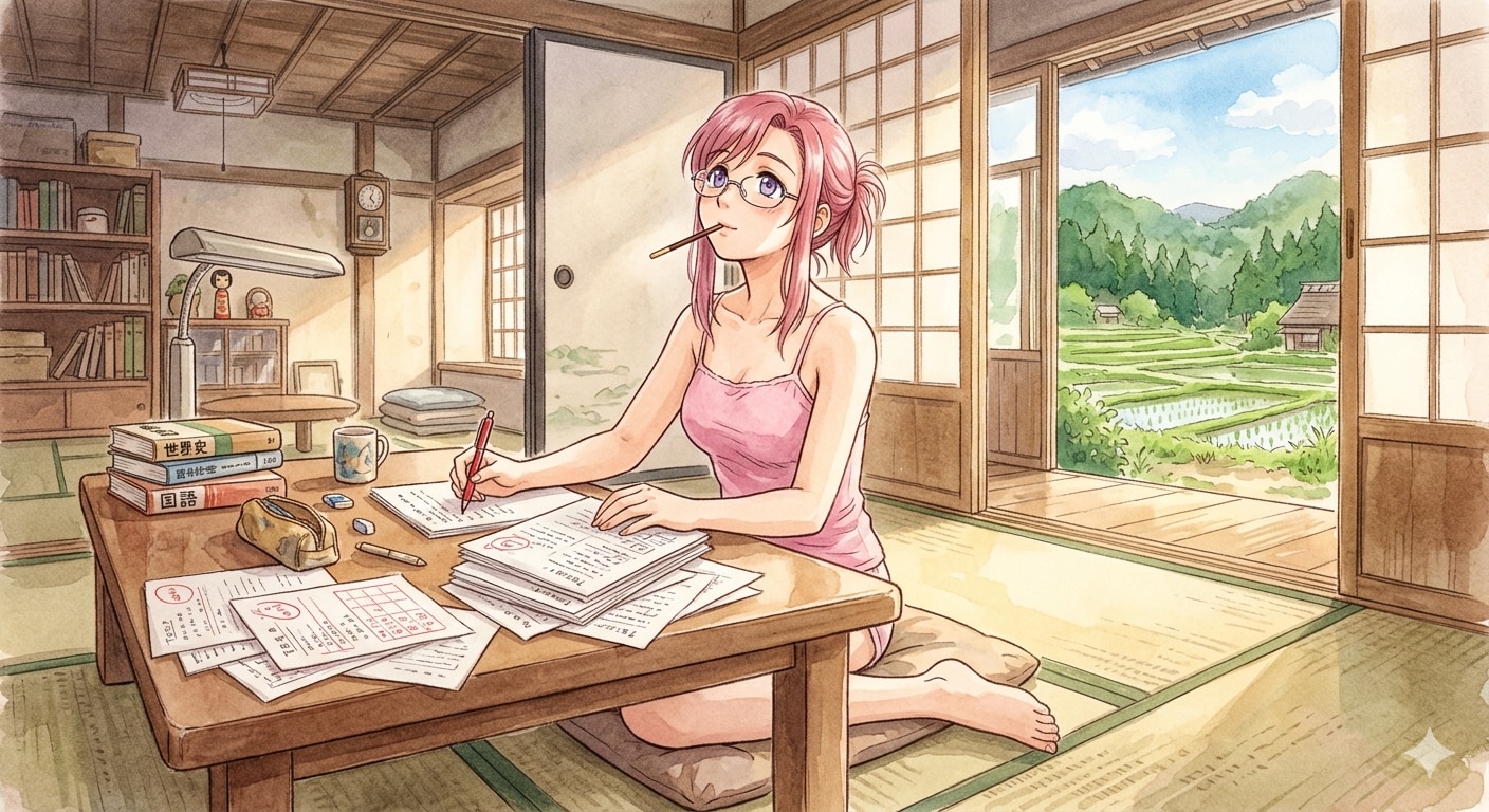 💯みずほ先生の採点(*´ω｀*) | の人気AIイラスト・グラビア