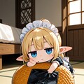 だらだらエルフメイドさん 9枚目