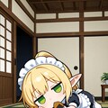 だらだらエルフメイドさん 3枚目
