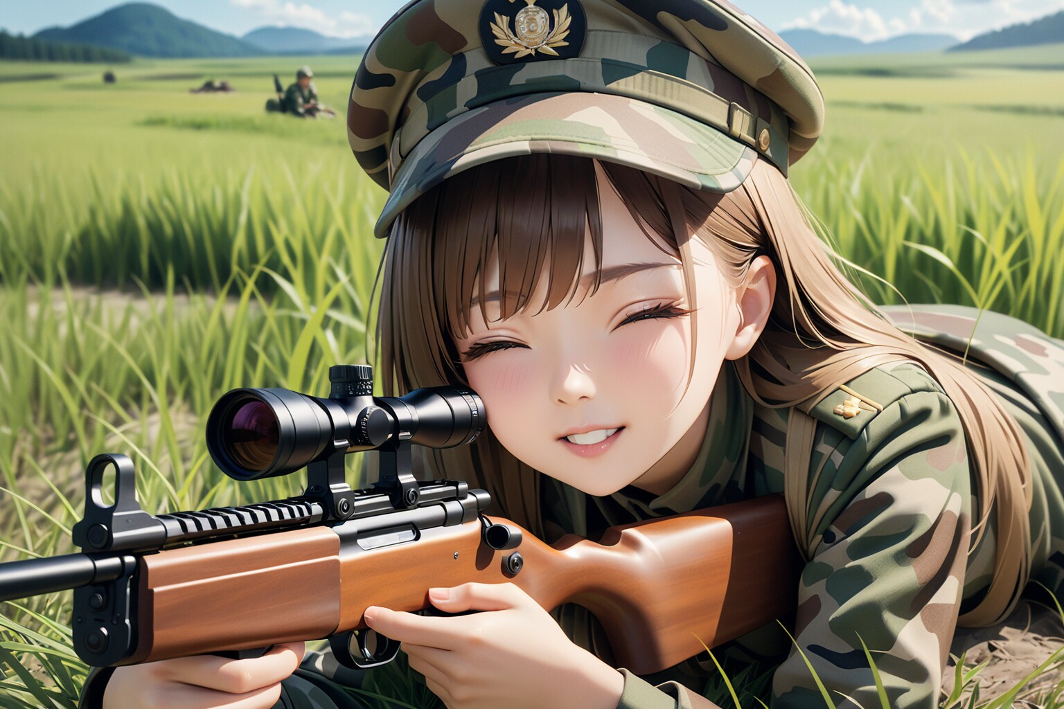 射撃訓練 | の人気AIイラスト・グラビア